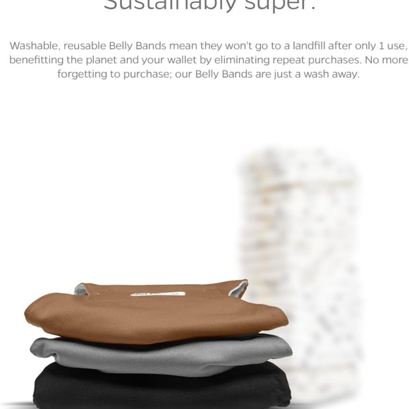 New Pet Parents Premium Washable Belly Bands for Male Dogs & Extendrs, (3pack) - Picture 8 of 15